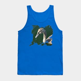 Swan Dripping Tank Top